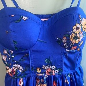 Band of Gypsies XS dark blue summer dress